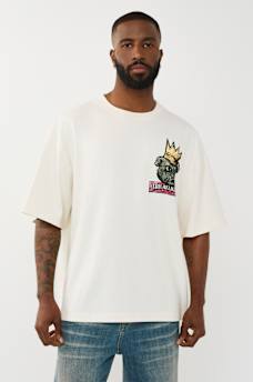 CAMISETA HOLGADA CON TRONO DE HERRADURAS, image 2