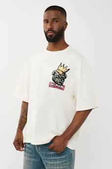 CAMISETA HOLGADA CON TRONO DE HERRADURAS, image 3