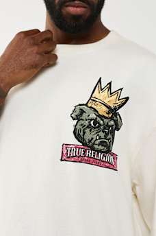 CAMISETA HOLGADA CON TRONO DE HERRADURAS, image 4