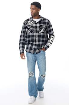 LONG SLEEVE FLANNEL SHIRT