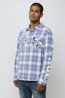 LONG SLEEVE FLANNEL SHIRT