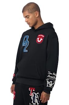 LOGO PATCH HOODIE