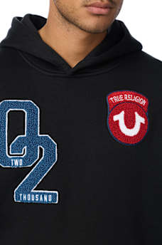 LOGO PATCH HOODIE