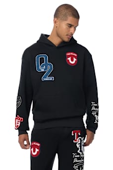 LOGO PATCH HOODIE