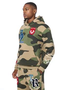 LOGO PATCH HOODIE