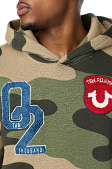 LOGO PATCH HOODIE