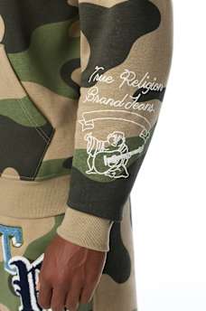 LOGO PATCH HOODIE