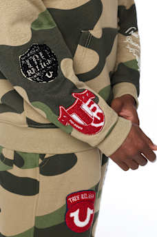 LOGO PATCH HOODIE
