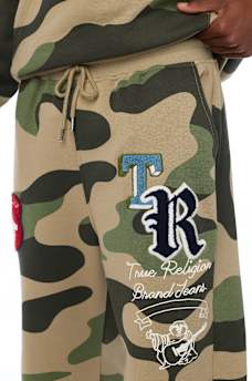 LOGO PATCH BAGGY SWEATPANT