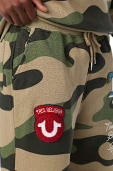 LOGO PATCH BAGGY SWEATPANT