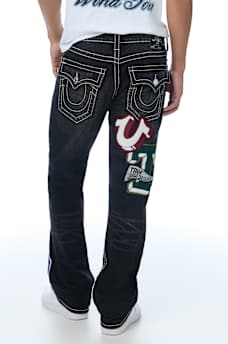 RICKY PATCH BIG T FLAP STRAIGHT JEAN 34" 