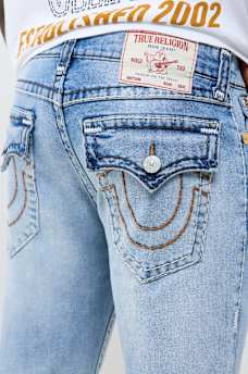 RICKY SUPER T FLAP STRAIGHT JEAN 34"