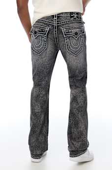 RICKY ROPE STITCH FLAP STRAIGHT JEAN 34"