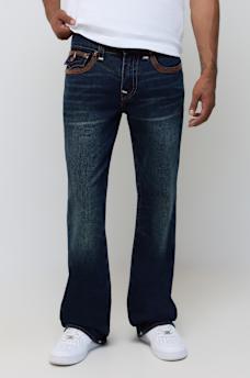 BILLY SUPER FLATLOCK FLAP BOOTCUT JEAN 34"
