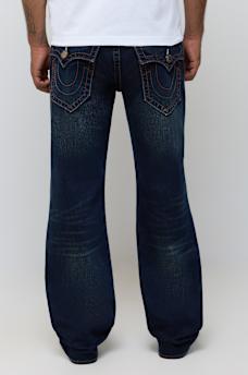 BILLY SUPER FLATLOCK FLAP BOOTCUT JEAN 34"