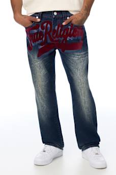 RICKY LOGO FLAP STRAIGHT JEAN 34"
