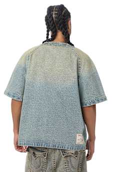DENIM BASEBALL SHIRT