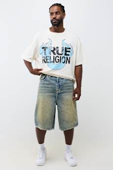 MIKEY SUPER T FLAP BAGGY AF SHORT