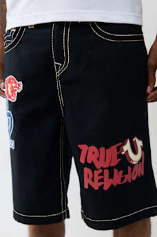VINNY PATCH BIG T FLAP ULTRA BAGGY SHORT