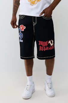 VINNY PATCH BIG T FLAP ULTRA BAGGY SHORT