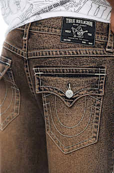 RICKY FLAP STRAIGHT JEAN 34"
