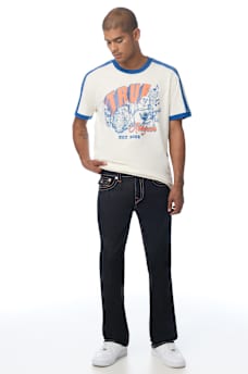 RICKY BIG T FLAP STRAIGHT JEAN 34"
