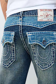 RICKY SUPER T JIMMY STRAIGHT JEAN 34"