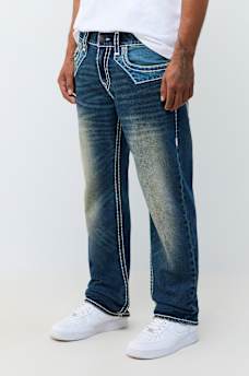 RICKY SUPER T JIMMY STRAIGHT JEAN 34"