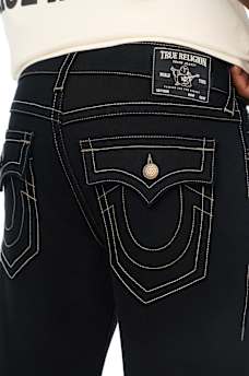 RICKY FLAP STRAIGHT JEAN 34"