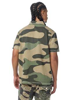 HORSESHOE LOGO BIG T POLO SHIRT
