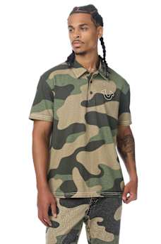 HORSESHOE LOGO BIG T POLO SHIRT