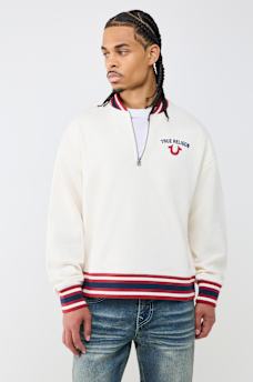 RAISED IN LA LONG SLEEVE KNIT SHIRT