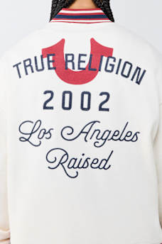 RAISED IN LA LONG SLEEVE KNIT SHIRT