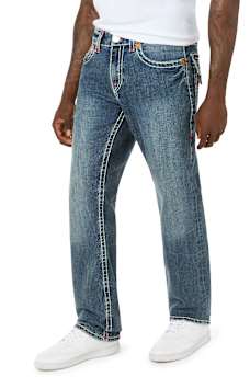 RICKY SUPER T FLAP STRAIGHT JEAN 34"