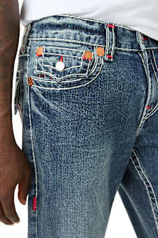 RICKY SUPER T FLAP STRAIGHT JEAN 34"