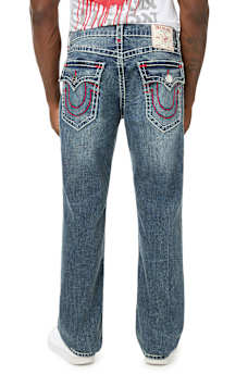 RICKY SUPER T FLAP STRAIGHT JEAN 34"