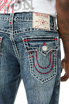 RICKY SUPER T FLAP STRAIGHT JEAN 34"