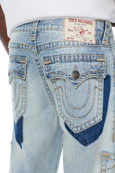BOBBY SUPER T RIP-OFF FLAP BAGGY JEAN 32" 