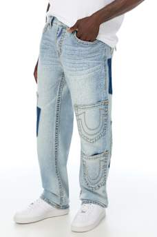 BOBBY SUPER T RIP-OFF FLAP BAGGY JEAN 32" 