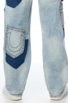 BOBBY SUPER T RIP-OFF FLAP BAGGY JEAN 32" 