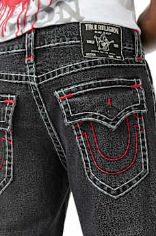 RICKY SUPER T FLAP STRAIGHT JEAN 34"