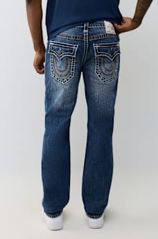 RICKY SUPER T FLAP STRAIGHT JEAN 34" 