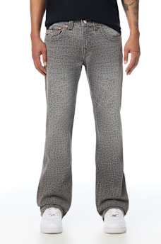BILLY GATOR SCALE FLAP BOOTCUT JEAN 34"