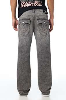 BILLY GATOR SCALE FLAP BOOTCUT JEAN 34"