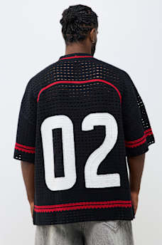CROCHET FOOTBALL JERSEY