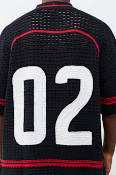 CROCHET FOOTBALL JERSEY