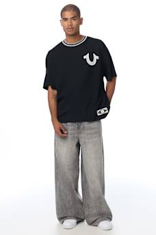 SCRIPT HEAVYWEIGHT OVERSIZED TEE