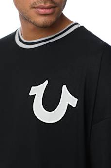SCRIPT HEAVYWEIGHT OVERSIZED TEE