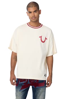 SCRIPT HEAVYWEIGHT OVERSIZED TEE