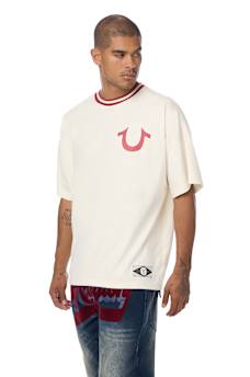 SCRIPT HEAVYWEIGHT OVERSIZED TEE